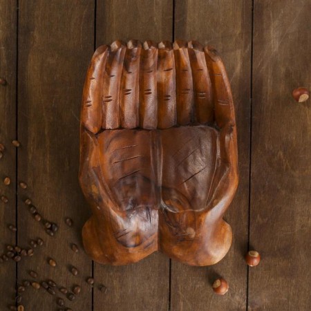 Souvenir tree "Ladushi" brown color 30x20x8 cm-5