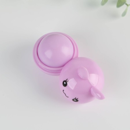 Bloss Children's lip "meow", purple cat, aroma of grapes-3