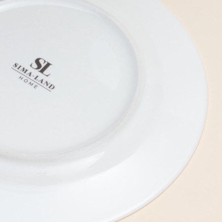 New Year's plate SL Home "Great Time", d = 20 cm, dining, porcelain-3