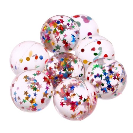 Rubber ball "Stars", 3.2 cm-3