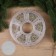 Garland "Mishura" 50 m Rosa, IP44, silver thread, 1500 LED, 8 modes, white glow, 36 V