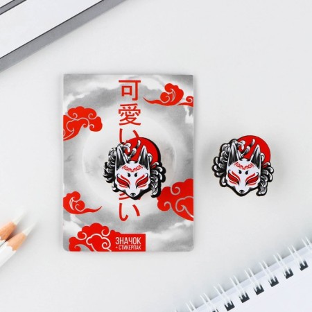 Icon with stickers "Mask", 6.5 x 9 cm-2