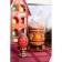 Decorative candle "Easter egg carved"