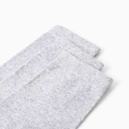 A set of male socks (3 pairs), gray color, rr 25-2