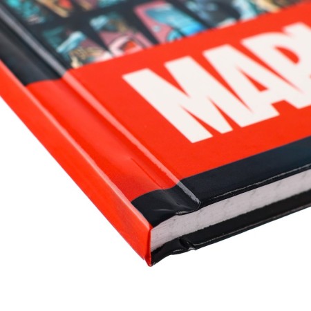 Notepad A7 "Marvel", 64 sheets, in a solid cover, Avengers-1