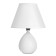 Table lamp "Marquise" 1x40W E14 white 18.5x18.5x27cm