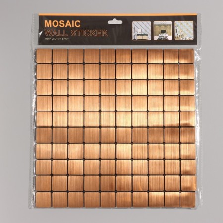 Self -adhesive panel 30*30cm soft, copper cage-3