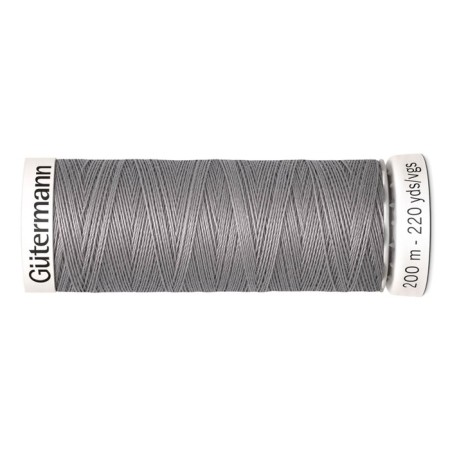 SEW-HALL thread for all materials, 200 m, 748277 (493 ash-gray)