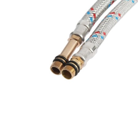 Flexible eyeliner for the Zein mixer, nut 1/2 ", fitting M10, 30 cm, set 2 pcs-4