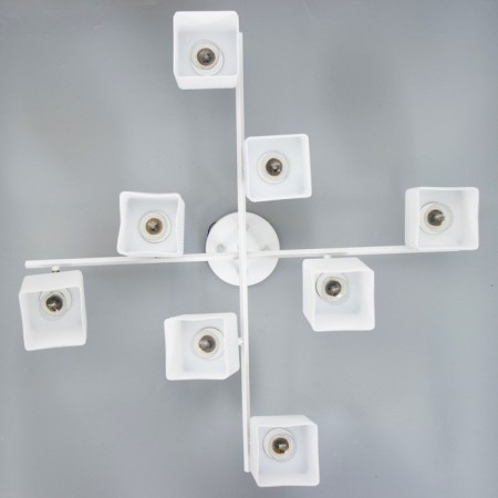 Svetogor chandelier "move" 8x60W E27 white-8