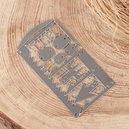 Survival map, multifunctional type A, stainless-1