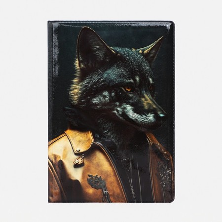 Cover for passport, blue color