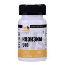 Coenzyme Q10, Bank, 60 capsules of 0.5 g