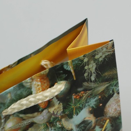 Laminated vertical “Fulfillment of desires!”, S 12 x 15 x 5.5 cm, New Year-3