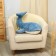 Soft toy "Kit" with a blanket, 75 cm