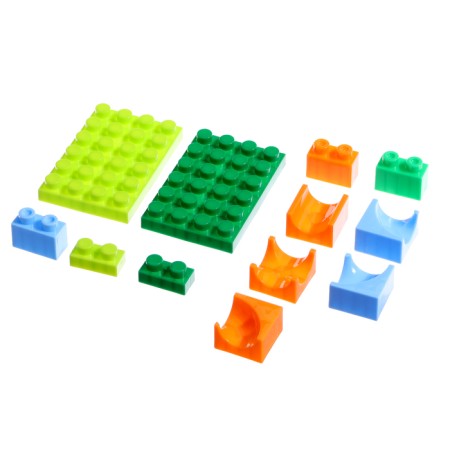 Designer block marble "turboshariki", 56 parts-2