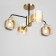 Cutilux Burton Cella CL140141 49x45x30.5 cm, 4x60W, E14, brown color
