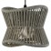 Street lamp Mantra Polinesia, E27, 1x20W, 270 mm, dark beige color