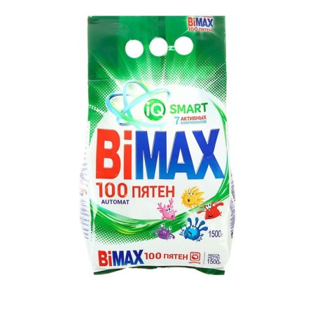 BIMAX washing powder "100 spots", automatic, 1.5 kg-2