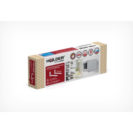 CRC for microwave HOLDER MWS-2003 metallic max. 40 kg wall -mounted fixed-3