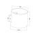 Bra Technical C066WL-01MG, 1xg9, 50W, 10x10x8.8 cm, color matte gold