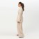Women's costume (tunic, trousers) minku: casual collection beige color, size 52