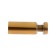 Remote holder for plates, 16x40 mm, color gold, set 6 pcs.