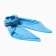 Women's scarf, blue color, size 70x70