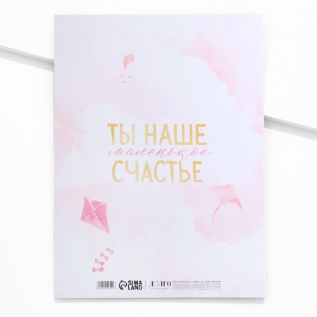 The folder for the birth certificate "You are our stamping", 23.5 x 31.5 cm.-2