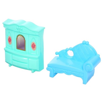House for dolls "Winter Palace" with a doll, pets and accessories-26
