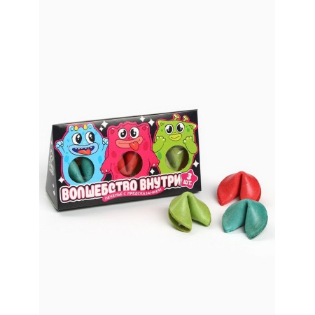 Cookies with the prediction of "Magic inside", 3 pcs