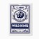 Paper Paper Cards Wild King, 55 pcs, 280 g/m2, blue, 6.3 x 8.8 cm