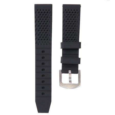 20 mm watch strap, silicone, l-22 cm-2