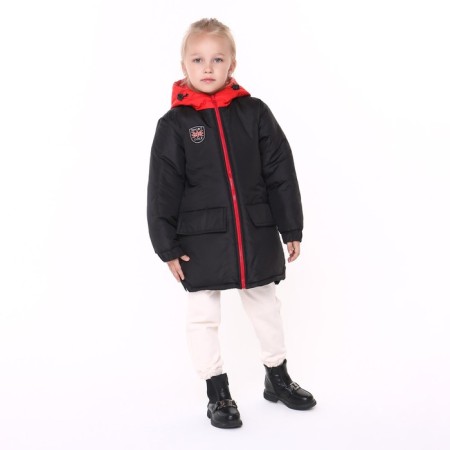 Demician jacket nursery, black color, height 122-128 cm-2