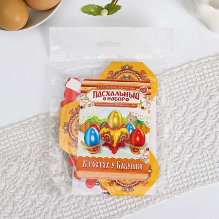 Easter set for decorating eggs on Easter “Visiting Grandmother. Booretskaya "-2