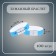 Paper control bracelet "Blue" Tyvek 100 pieces