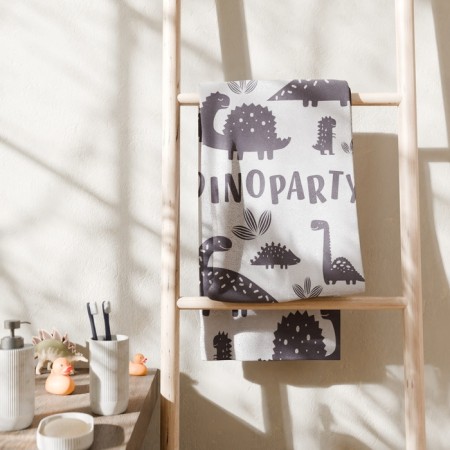 Trick "Ethel" Dinoparty, 70x130 cm, 100% cotton, 420g/m2-7