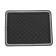 Anti -slip mat with rhinestones, 17 x 14 cm, black