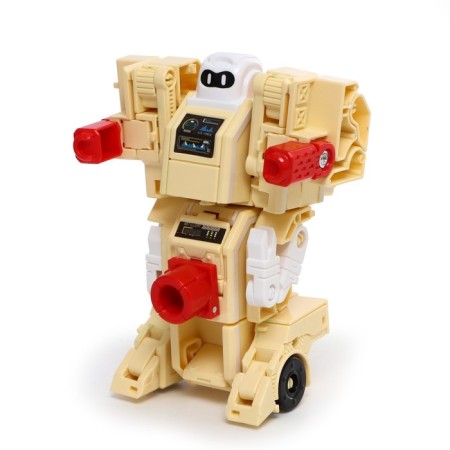 A set of robots "alphabet", transforms, 6 pieces, gather in 1 robot-2