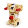 A set of robots "alphabet", transforms, 6 pieces, gather in 1 robot