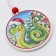 New Year! Set of suspensions in a wooden gift package, 12 pcs.