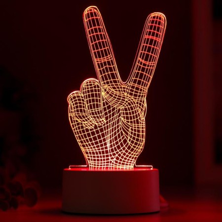 Lamp "Victory" Led RGB from the network 9.5x10x19 cm Risalux-2