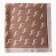 Women's scarf minku rr 70*70 cm, col. brown