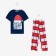 Pajama Children's KAFTAN "Santa Team" R.28 (86-92)
