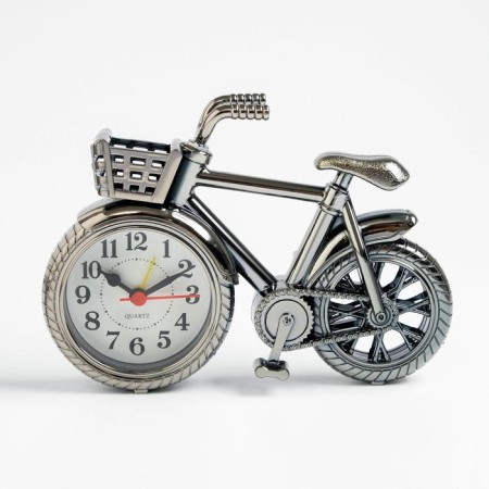 Clock - alarm clock "Bicycle", discrete move, D -7 cm, 13.5 x 18.5 cm, aa