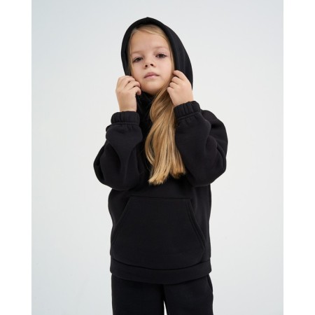 Children's costume with the basis (sweatshirt, trousers) KAFTAN "Basic Line" R.28 (86-92), black-7