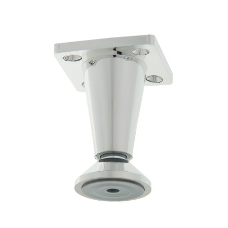 Adjustable support, n = 60 mm, chromium color