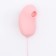 Vibroyaite with a vacuum-wave clitoris stimulant, Power Bank, Soft silicone, pink