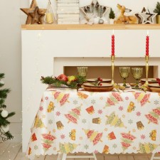 The tablecloth of the New Year's share of the 