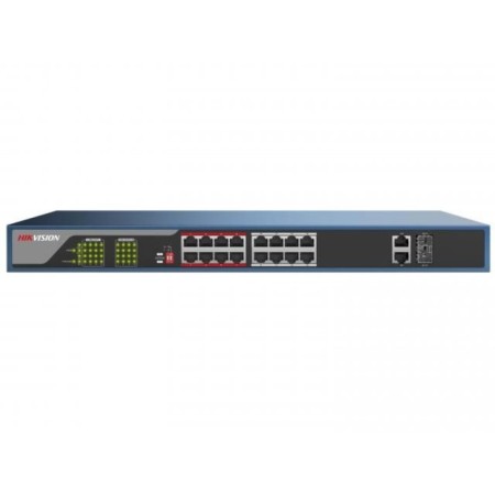 Hikvision DS-3E0318P-E (B), 16x10/100/1000Base-T-1